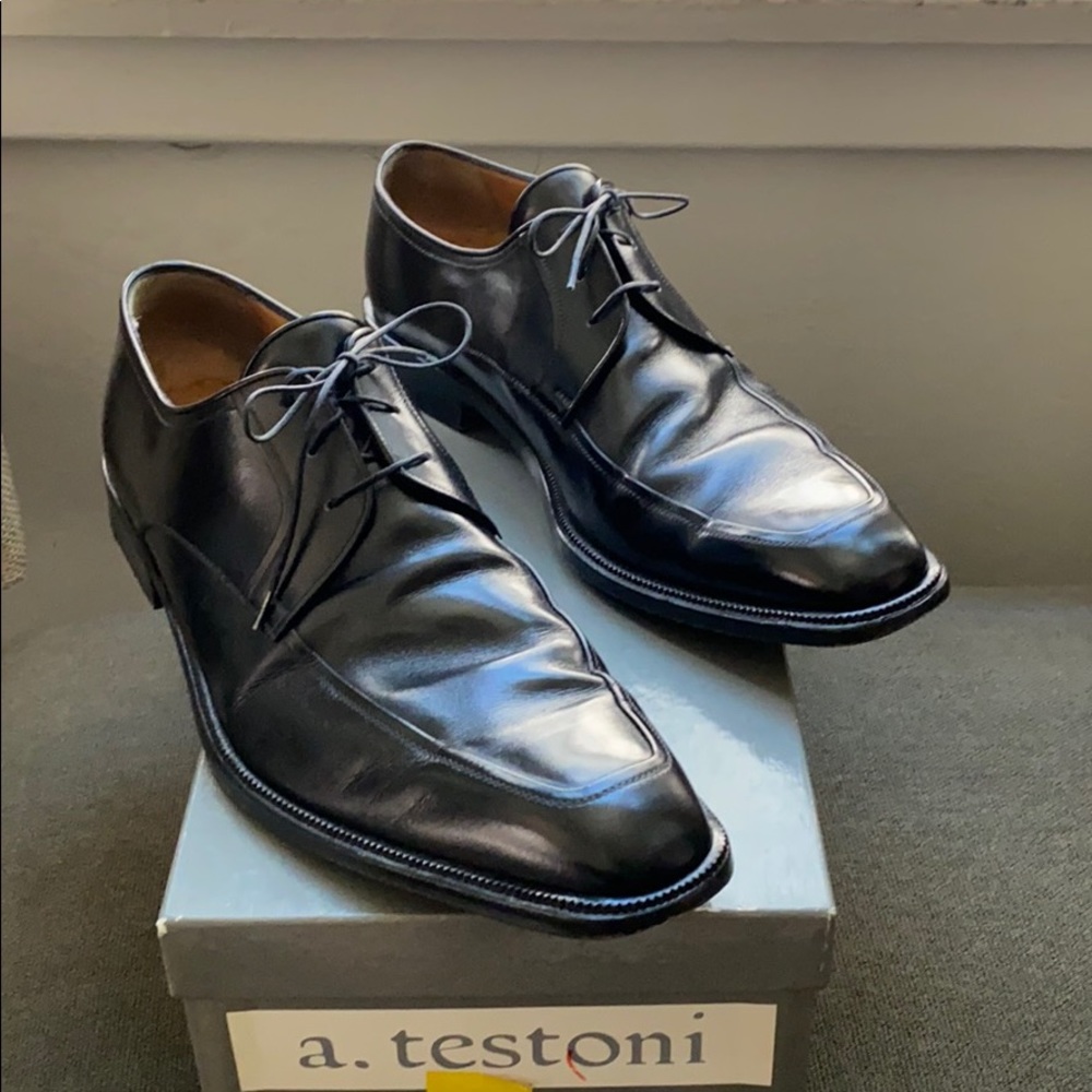 Men’s leather a. testoni oxfords